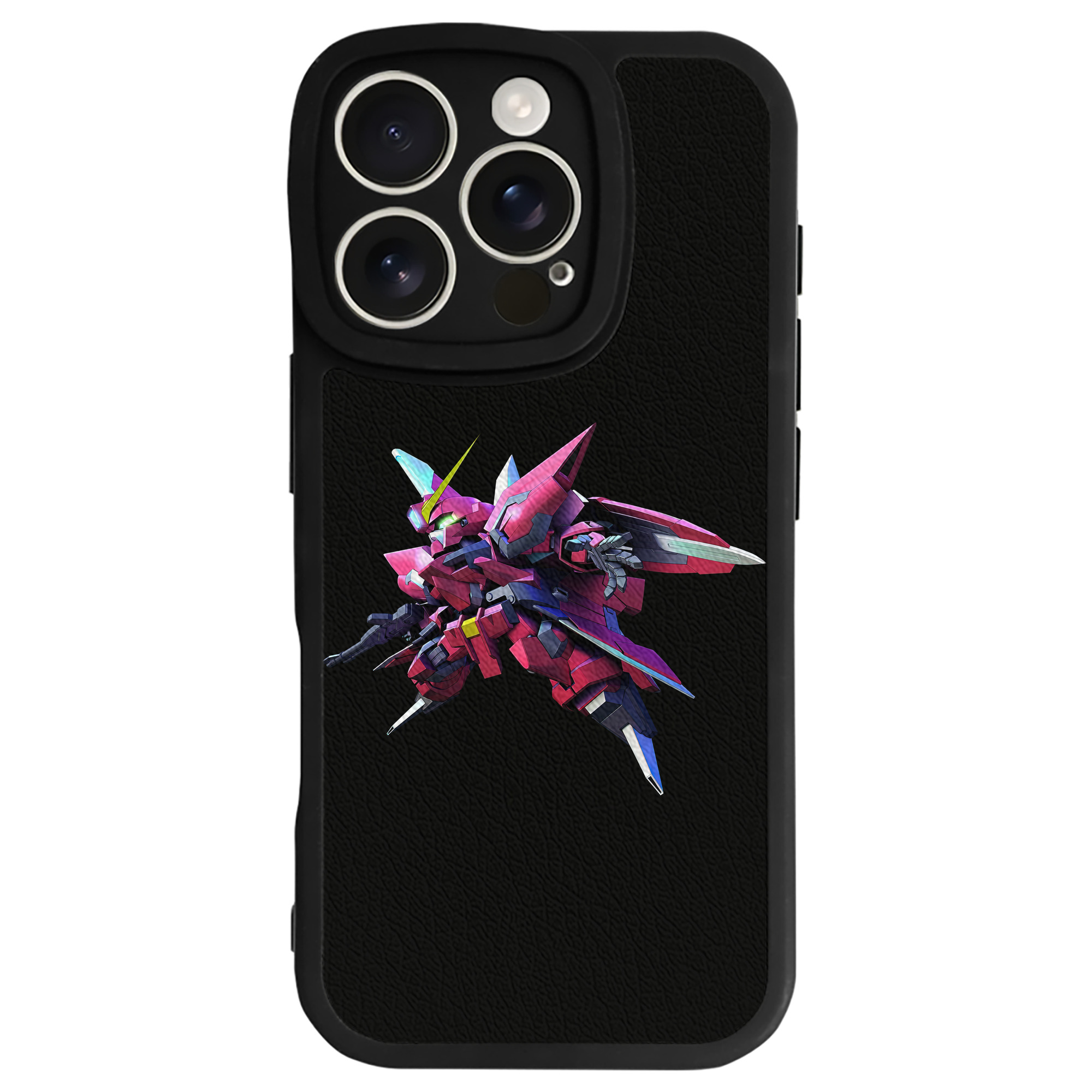 （画像用） 機動戦士ガンダム Mobile Suit Gundam 【iPhone 16シリーズ対応】シリコンスマホケース（レザー調） 材質：シリコン
